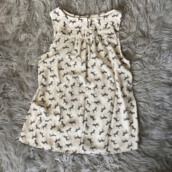 To the Nines Sleeveless Top in Zebras - Picture 6 of 8